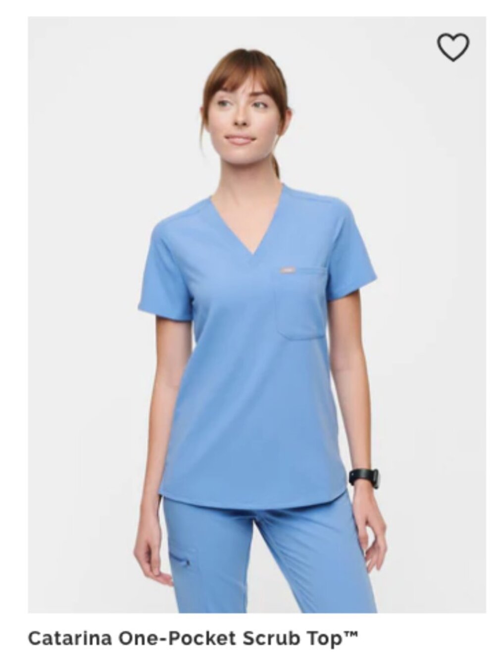 FIGS Ice Blue Women’s Scrub set